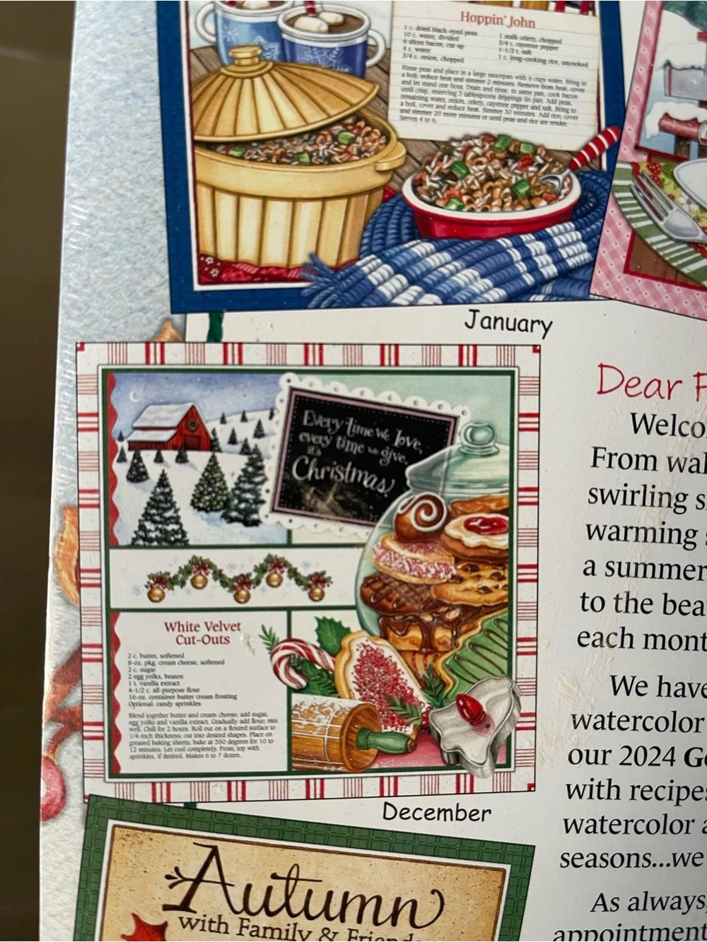 2024 Gooseberry Patch Collectible 12-Month Calendar
